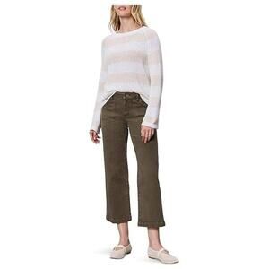 Sanctuary Olive Green Wide Leg Crop Pants